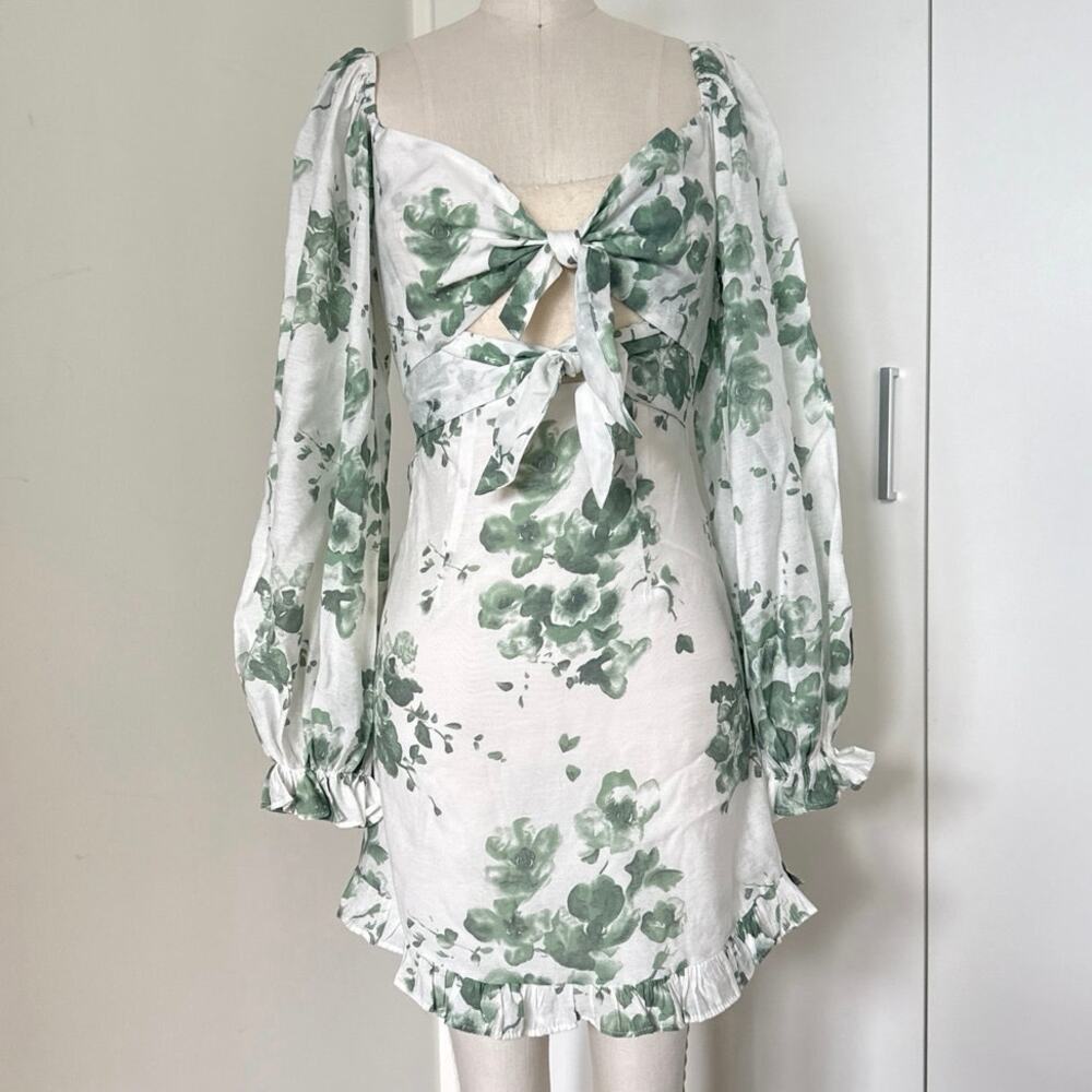 Indikah Floral Mini Dress SZ XS